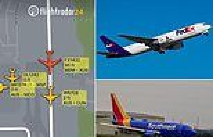FedEx cargo plane almost crashing into Southwest Airlines plane taxiing on ... trends now