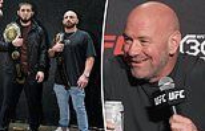 sport news UFC boss Dana White forgets Islam Makhachev's name before UFC 284 fight against ... trends now
