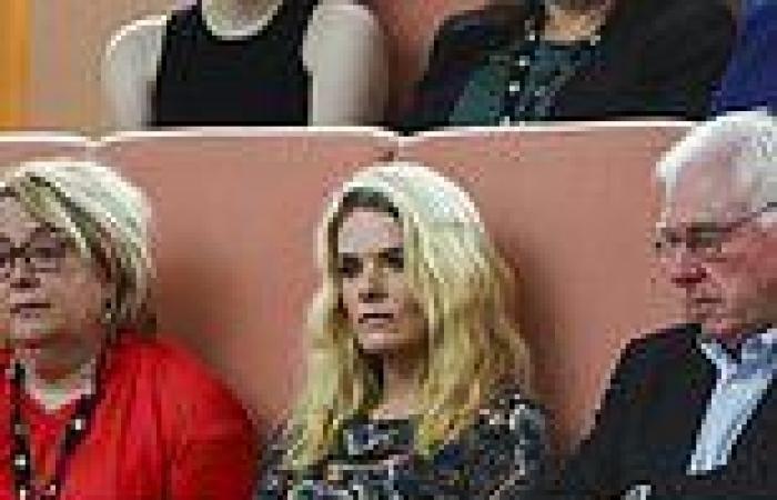 Tearful Erin Molan listens in as Jim Molan's parliamentary colleagues pay ... trends now