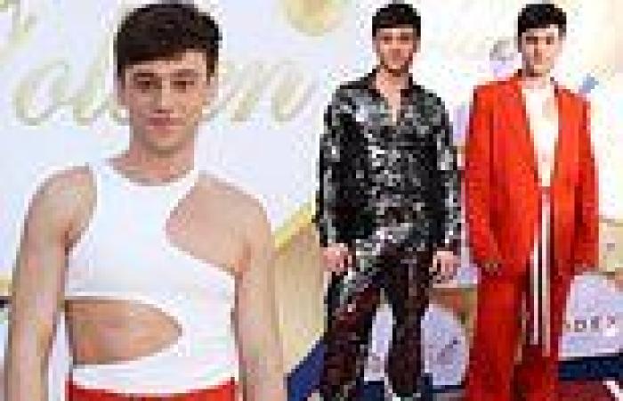 Tom Daley dives headfirst into sartorial world with two boundary-pushing looks ... trends now