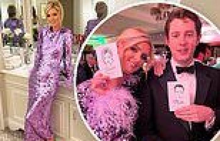 Nicky Hilton dazzles in a fitted sparkling sequin gown with James Rothschild at ... trends now