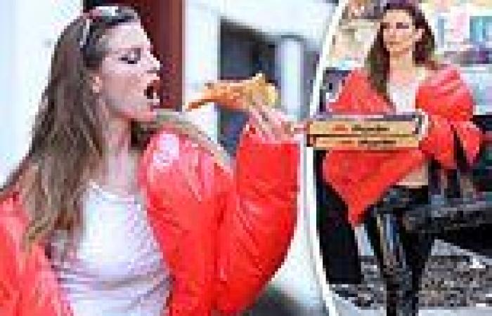 Kanye West's ex Julia Fox links up with Pizza Hut as she scarfs down slices in ... trends now
