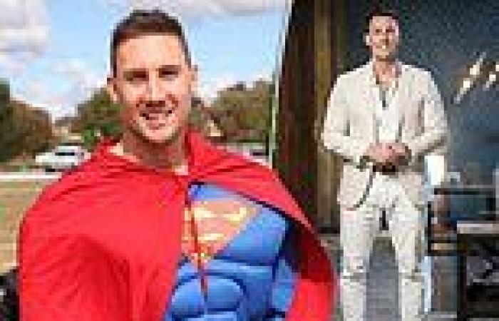MAFS 2023: Layton Mills dresses up as Superman for children's charity trends now
