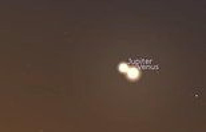 Jupiter and Venus set for rare 'cosmic kiss' TONIGHT as they appear side by ... trends now
