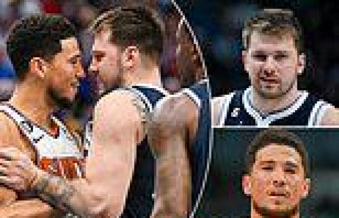 sport news Mavericks star Luka Doncic reignites feud with Suns' Devin Booker trends now