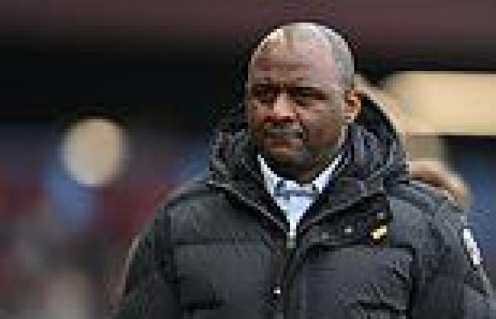 sport news Patrick Vieira back fighting the flak with Crystal Palace still searching for a ... trends now