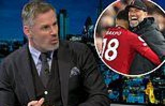 sport news Jamie Carragher says his former side are 'right in the mix' for the top four trends now