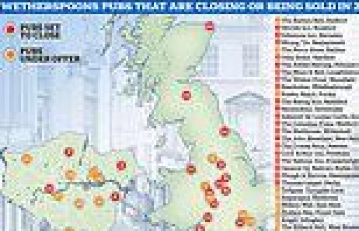 Which Wetherspoons pubs could close in the UK? trends now