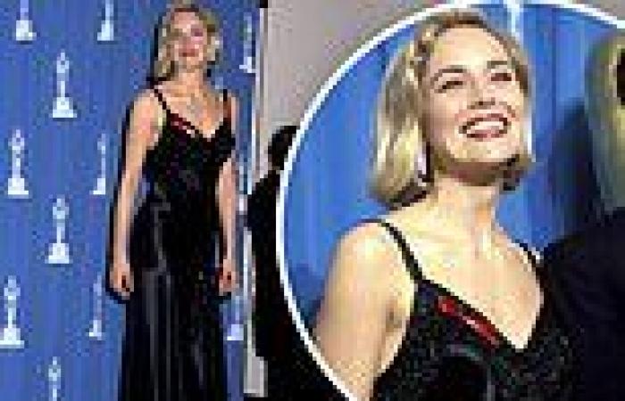 Sharon Stone styled herself for her first Oscars in 1992 because no designer ... trends now