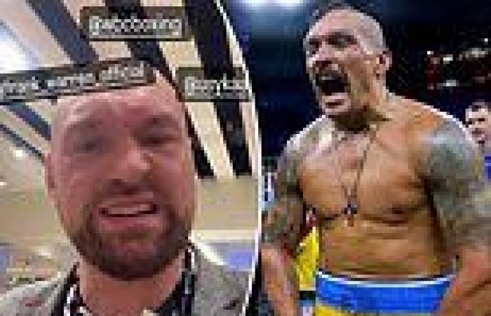 sport news Tyson Fury breaks silence - insisting Oleksandr Usyk and his team are only ... trends now