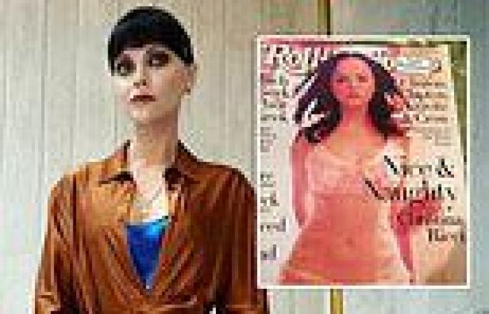 Christina Ricci regrets posing in pink lingerie at age 19 on the cover of ... trends now
