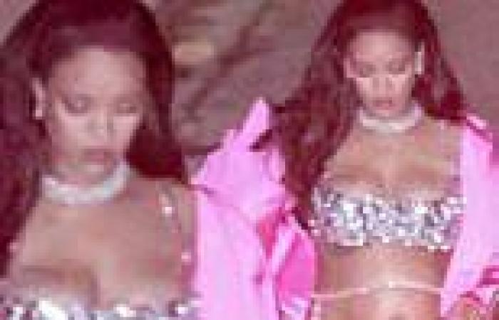 Rihanna wore diamond belly chain valued at $1.8 MILLION to Beyonce and Jay-Z's ... trends now
