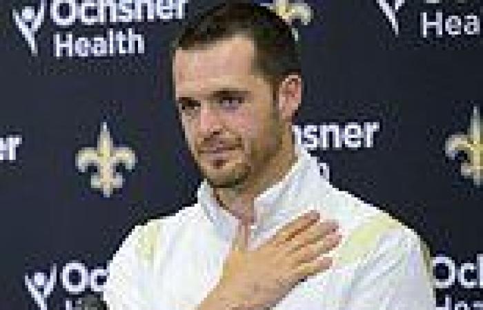 sport news New Orleans quarterback Derek Carr pledges to to keep his faith as 'No. 1' ... trends now