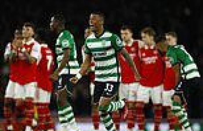 sport news Arsenal 1-1 Sporting Lisbon (aet, agg 3-3, 3-5 on pens): Gunners crash out of ... trends now