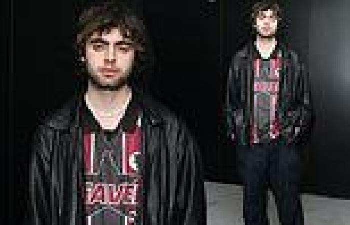 Liam Gallagher's lookalike son Lennon, 23, cuts a stylish figure for Givenchy ... trends now