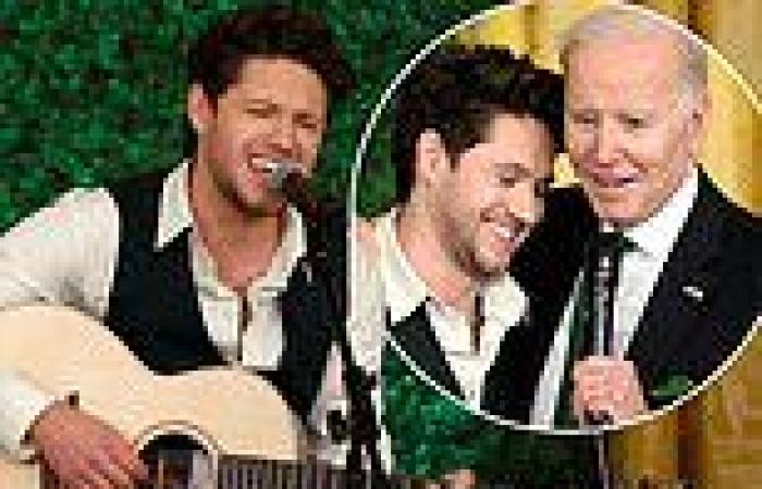 Niall Horan gives a special St. Patrick's Day performance for President Joe ... trends now