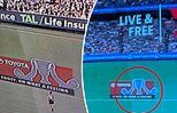 sport news Footy fans mock Toyota's AFL logo for looking like an X-rated reference to ... trends now