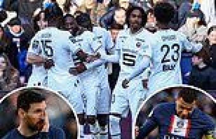 sport news PSG 0-2 Rennes: Christophe Galtier's side miss the chance to extend their lead ... trends now