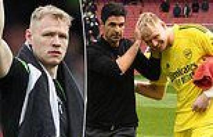 sport news Aaron Ramsdale heaps praise on Mikel Arteta for guiding Arsenal to top of the ... trends now