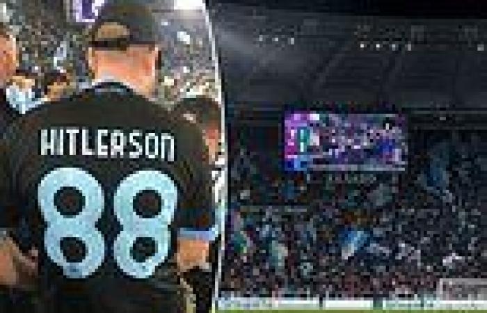sport news Lazio fan who wore a 'Hitlerson 88' shirt while watching the Rome derby 'has ... trends now