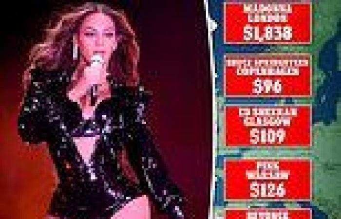 Tickets to Beyoncé concerts are now so expensive in the US that American fans ... trends now