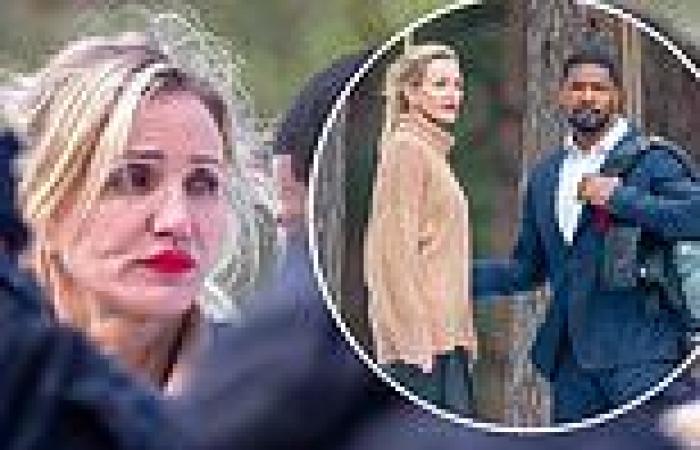 Cameron Diaz and Jamie Foxx are seen on the set of Back In Action trends now