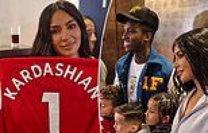 sport news Arsenal share new clip of Kim Kardashian's visit to the Emirates with striker ... trends now