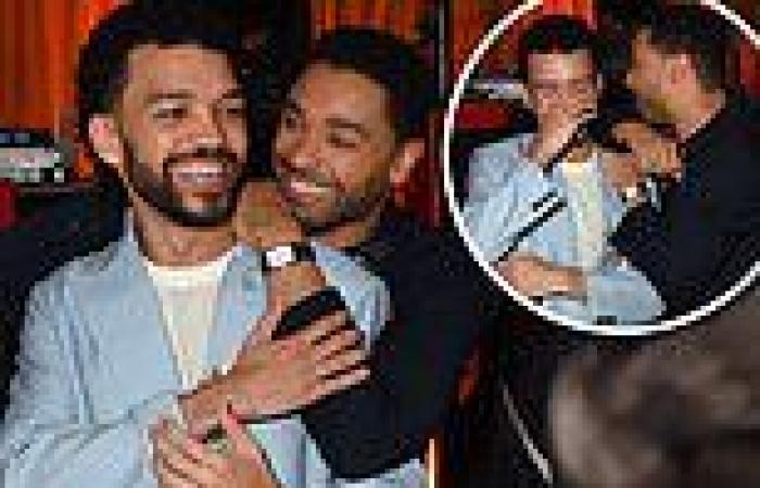 Rege-Jean Page and Justice Smith lark about at Dungeons & Dragons afterparty in ... trends now