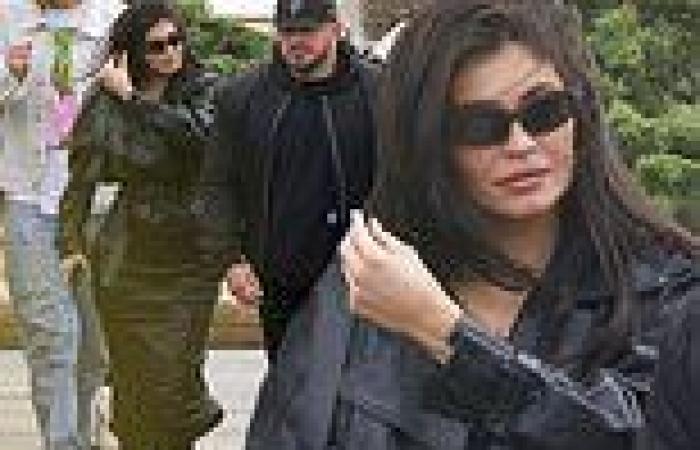 Kylie Jenner suits up in a sizzling leather ensemble as she leaves Nobu Malibu ... trends now