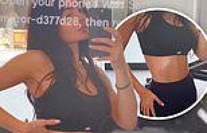Kylie Jenner shows off incredible hourglass figure as she gets in a workout ... trends now