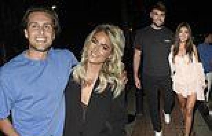 Love Island's Claudia Fogarty enjoy double date with Samie Elishi and Tom Clare trends now