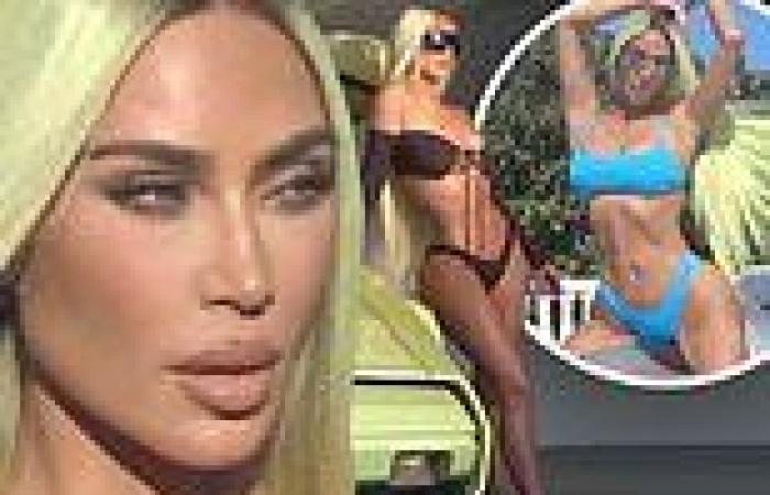 Kim Kardashian has her Barbie moment as she showcases stunning figure in skimpy ... trends now