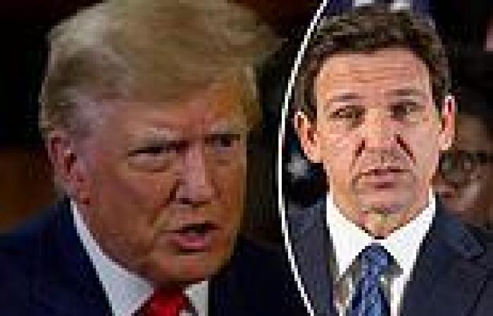 Donald Trump claims 'desperate' Ron DeSantis SOBBED as he begged for his ... trends now