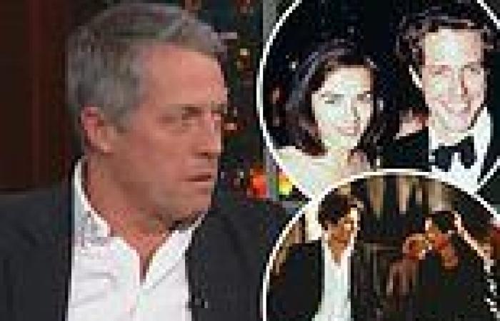Hugh Grant jokes he missed the days of hooking up with co-stars trends now