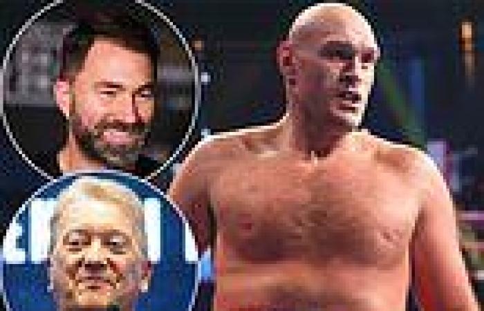 sport news Frank Warren hits back at Eddie Hearn after claims Tyson Fury could fight ... trends now