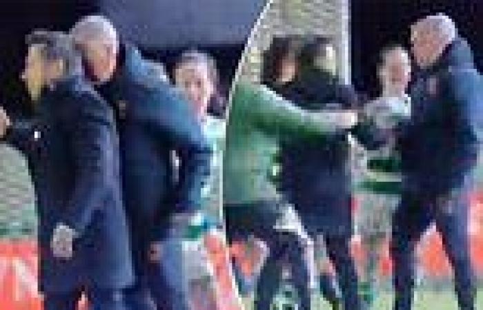 sport news Old Firm derby CHAOS as Celtic women's boss Fran Alonso is HEADBUTTED by ... trends now