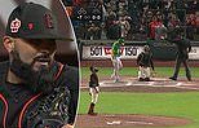 sport news Pitch clock violation ruins Sergio Romo's retirement game with the Giants trends now