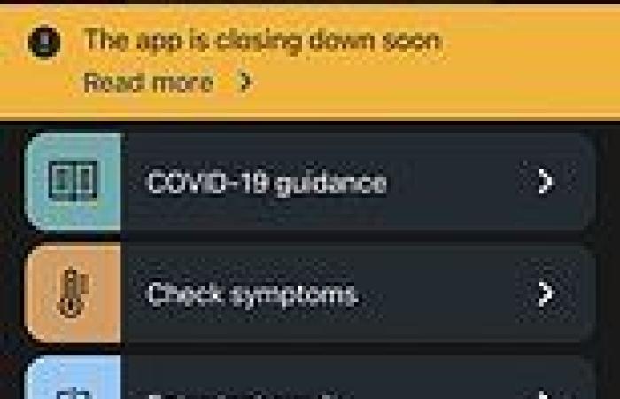 Death of the NHS Covid app: Software behind hated 'pingdemic' will be shut down ... trends now
