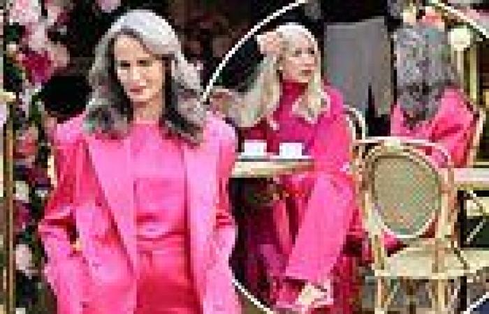 EXC: Andie MacDowell joins Helen Mirren to shoot glam L'Oreal advert in Paris trends now