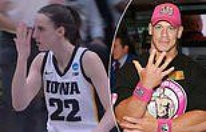 sport news John Cena hails Caitlin Clark after she hits 'you can't see me' move in Iowa's ... trends now