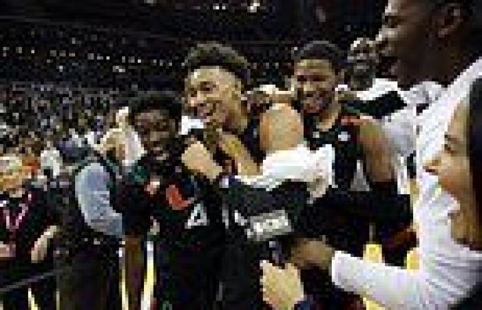 sport news March Madness: Miami's Elite Eight win over Texas is the most-watched game of ... trends now