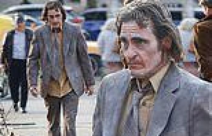 Joaquin Phoenix looks dusty and downtrodden on Joker: Folie a Deux set trends now