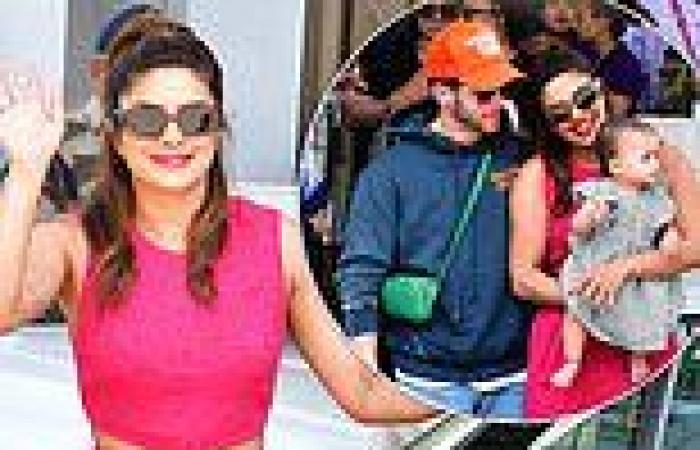 Priyanka Chopra and Nick Jonas cuddle baby daughter at Mumbai Airport trends now