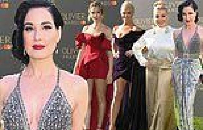 Dita von Teese, Jodie Comer, Hannah Waddingham and Sheridan Smith attend the ... trends now