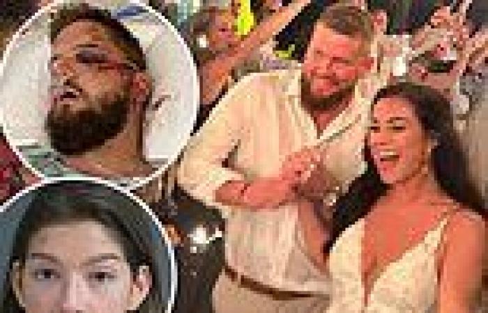 Final picture shows newlywed bride and groom just minutes before she was killed ... trends now