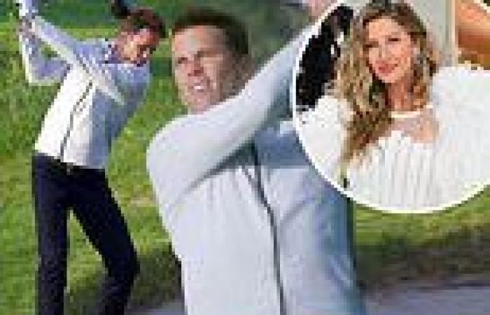 Tom Brady focuses on his golf game - as ex Gisele Bundchen attends her first ... trends now