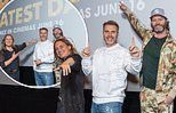 Take That attend a screening for Greatest Days ahead of performing at the ... trends now