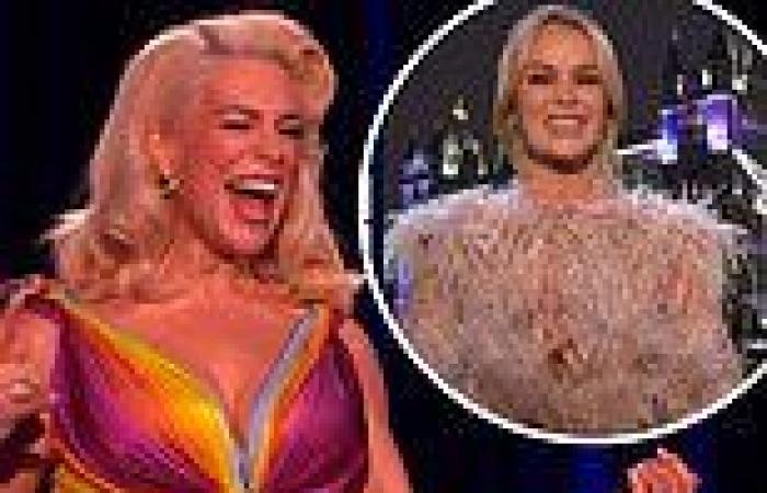 Eurovision host Hannah Waddingham makes a dig at Amanda Holden and showcases ... trends now
