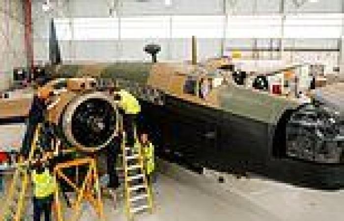 World War Two-era Vickers Wellington bomber is restored to former glory after ... trends now