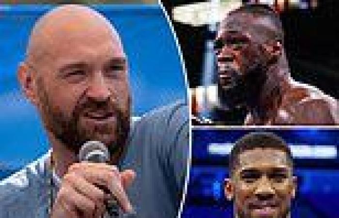 sport news Tyson Fury gives prediction for Anthony Joshua's planned fight with Deontay ... trends now